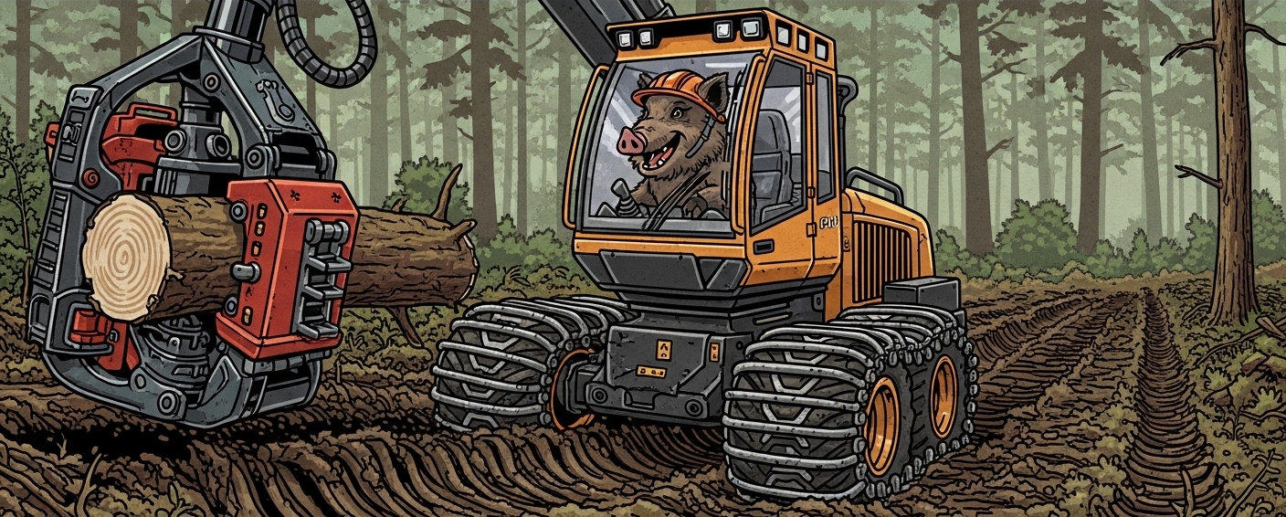 Harvester footer banner